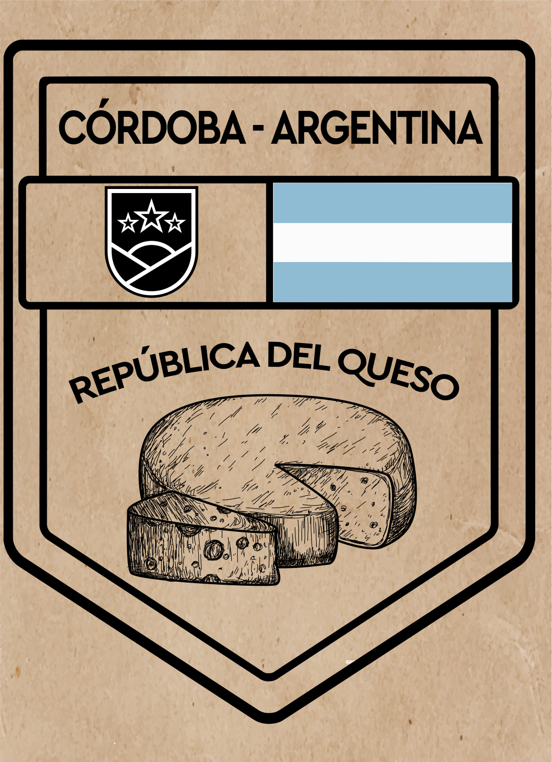 Emblema República del Queso · Córdoba, Argentina